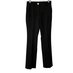 Michael Kors Women's Black Hgh Rise Bootcut Dress Pants Size 8 Workwear